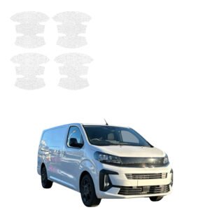 Komplektas 4w1 Balta techninė apsauginė danga pod klamki Opel Vivaro (2024-2026) GRIZZ HeavyDuty White