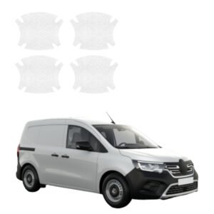 Komplektas 4w1 Balta techninė apsauginė danga pod klamki Renault Kangoo Van (2021-2026) GRIZZ HeavyDuty White