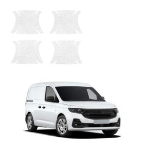 Komplektas 4w1 Balta techninė apsauginė danga pod klamki Ford Transit Connect (2022-2026) GRIZZ HeavyDuty White