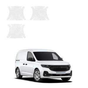 Komplektas 3w1 Balta techninė apsauginė danga pod klamki Ford Transit Connect (2022-2026) GRIZZ HeavyDuty White