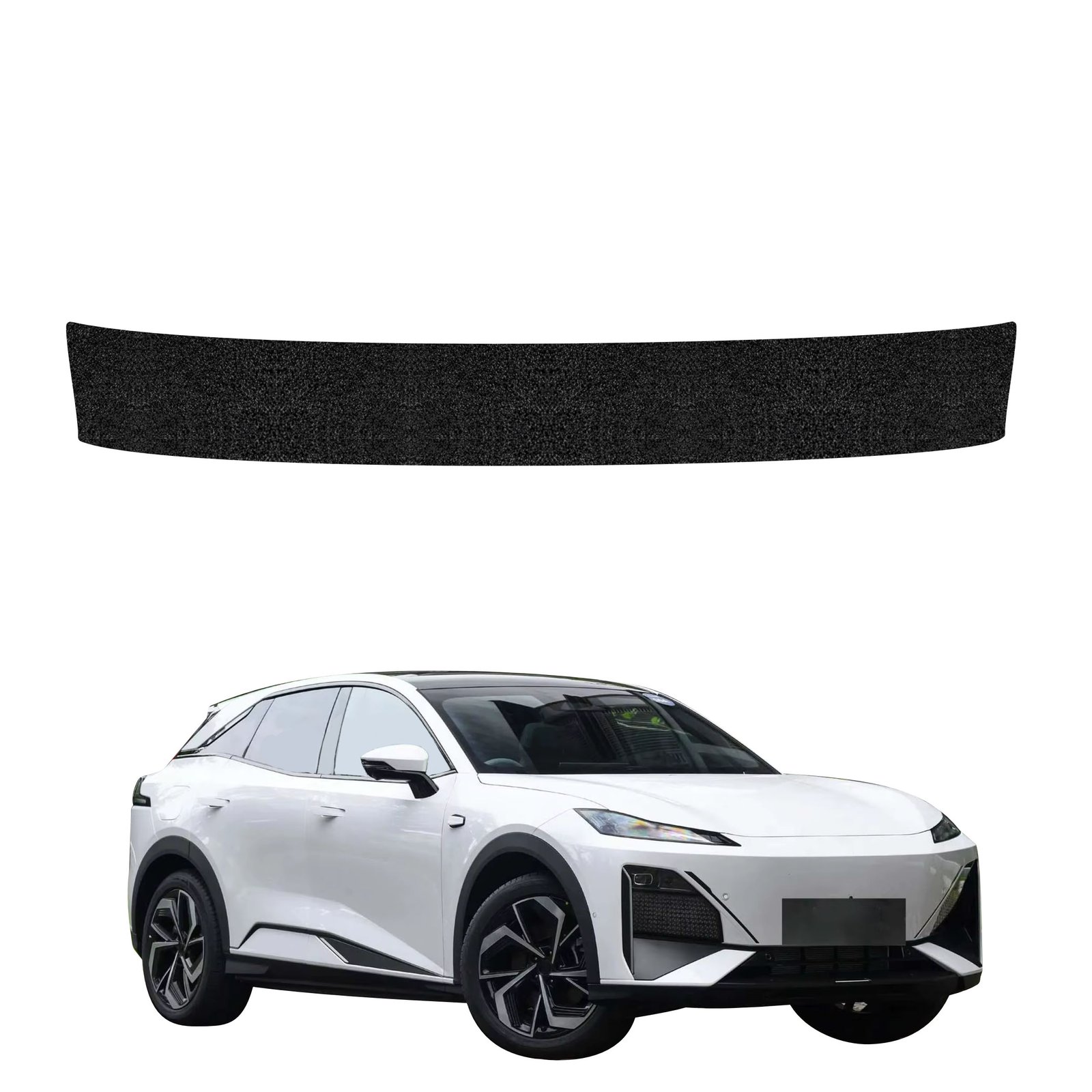 Juoda techninė apsauginė danga bagažinės slenksčiui Changan Deepal S07 (2026) GRIZZ HeavyDuty Black