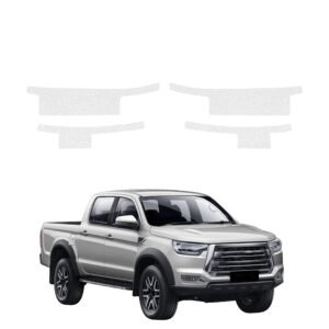 Komplektas 4w1 Bespalvė techninė apsauginė danga slenksčiams JAC T8 Plus (2025-2026) GRIZZ HeavyDuty Clear