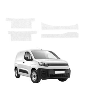 Komplektas 4w1 Balta techninė apsauginė danga slenksčiams Citroen Berlingo VAN (2018-2026) GRIZZ HeavyDuty White