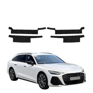 Komplektas 4w1 Juoda techninė apsauginė danga slenksčiams Audi A6 C9 Avant (2025-2026) GRIZZ HeavyDuty Black