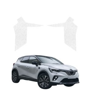 Balta techninė apsauginė danga bagažinės slenksčiui Renault Captur (2019-2023) GRIZZ HeavyDuty White