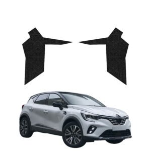 Juoda techninė apsauginė danga bagažinės slenksčiui Renault Captur (2019-2023) GRIZZ HeavyDuty Black