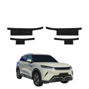 Komplektas 4w1 Juoda techninė apsauginė danga slenksčiams BYD ATTO 2 (2025-2026) GRIZZ HeavyDuty Black