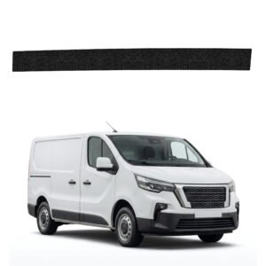 Juoda techninė apsauginė danga dešiniajam krovininių durų slenksčiui Nissan Primastar 2 Facelift (2021-2026) GRIZZ HeavyDuty Black