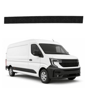 Juoda techninė apsauginė danga dešiniajam krovininių durų slenksčiui Renault Master 4 E-Tech (2024-2026) GRIZZ HeavyDuty Black