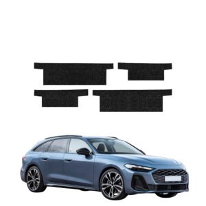 Komplektas 4w1 Juoda techninė apsauginė danga slenksčiams Audi A5 B10 Avant (2025-2026) GRIZZ HeavyDuty Black