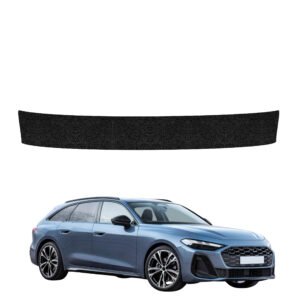 Juoda techninė apsauginė danga bagažinės slenksčiui Audi A5 B10 Avant (2025-2026) GRIZZ HeavyDuty Black