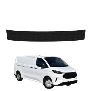 Juoda techninė apsauginė danga bagažinės slenksčiui Ford Custom (2023-2026) GRIZZ HeavyDuty Black