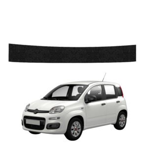 Juoda techninė apsauginė danga bagažinės slenksčiui Fiat Panda (2020-2026) GRIZZ HeavyDuty Black