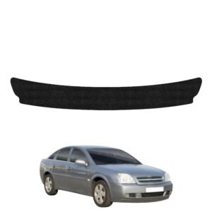 Juoda techninė apsauginė danga bagažinės slenksčiui Opel Vectra C Liftback (2002-2005) GRIZZ HeavyDuty Black