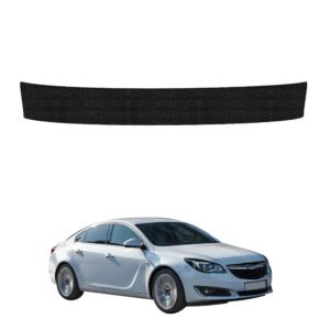 Juoda techninė apsauginė danga bagažinės slenksčiui Opel Insignia A Sedan Facelifting (2013-2017) GRIZZ HeavyDuty Black