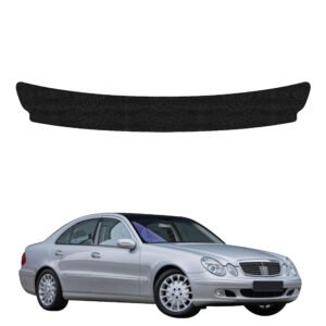 Juoda techninė apsauginė danga bagažinės slenksčiui Mercedes Benz E Klasa W211 Sedan (2002-2009) GRIZZ HeavyDuty Black