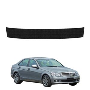 Juoda techninė apsauginė danga bagažinės slenksčiui Mercedes Benz C Klasa W204 Sedan (2007-2011) GRIZZ HeavyDuty Black