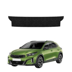 Juoda techninė apsauginė danga bagažinės slenksčiui Kia XCeed (2022-2025) GRIZZ HeavyDuty Black