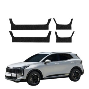 Komplektas 4w1 Juoda techninė apsauginė danga slenksčiams Kia Sportage 5 Facelift (2025-2026) GRIZZ HeavyDuty Black